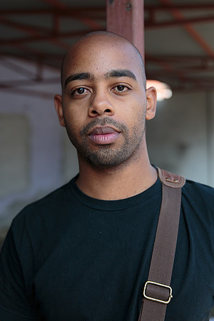 Journalist Anthony Conwright shortly after our tour.