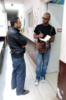 Journalist Anthony Conwright and Dr. Bal Mukumba.