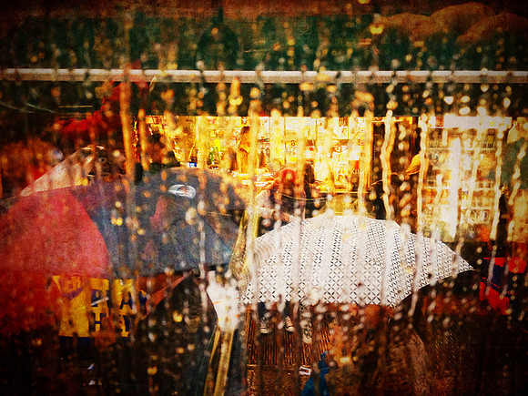 Rainy Bus View