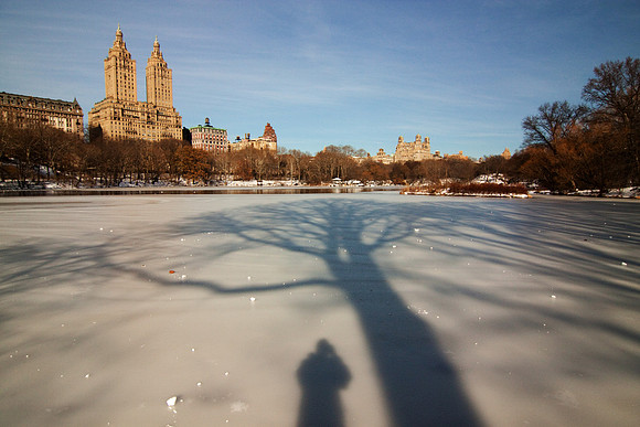 Winter Reflections on The Lake